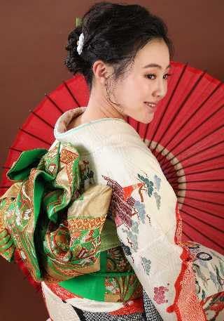 成人式後撮り写真